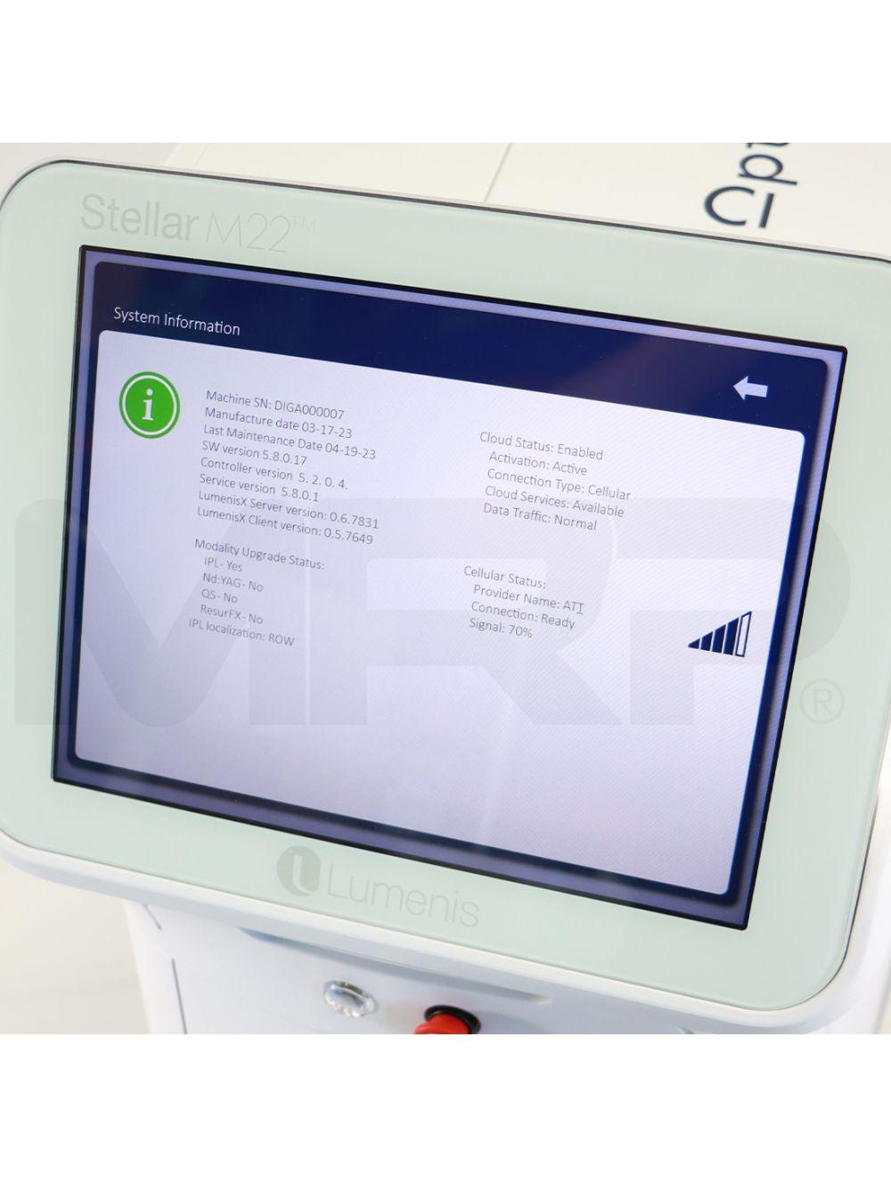 2023 Lumenis OptiLight Non-Invasive Pulse Technology Dry Eye Relief System